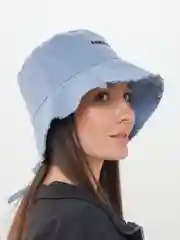 Голубой панама женская