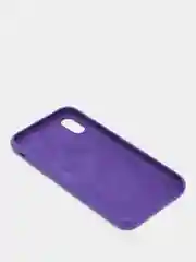 Аметистовый чехол Silicone Case для iPhone X/XS силиконовый