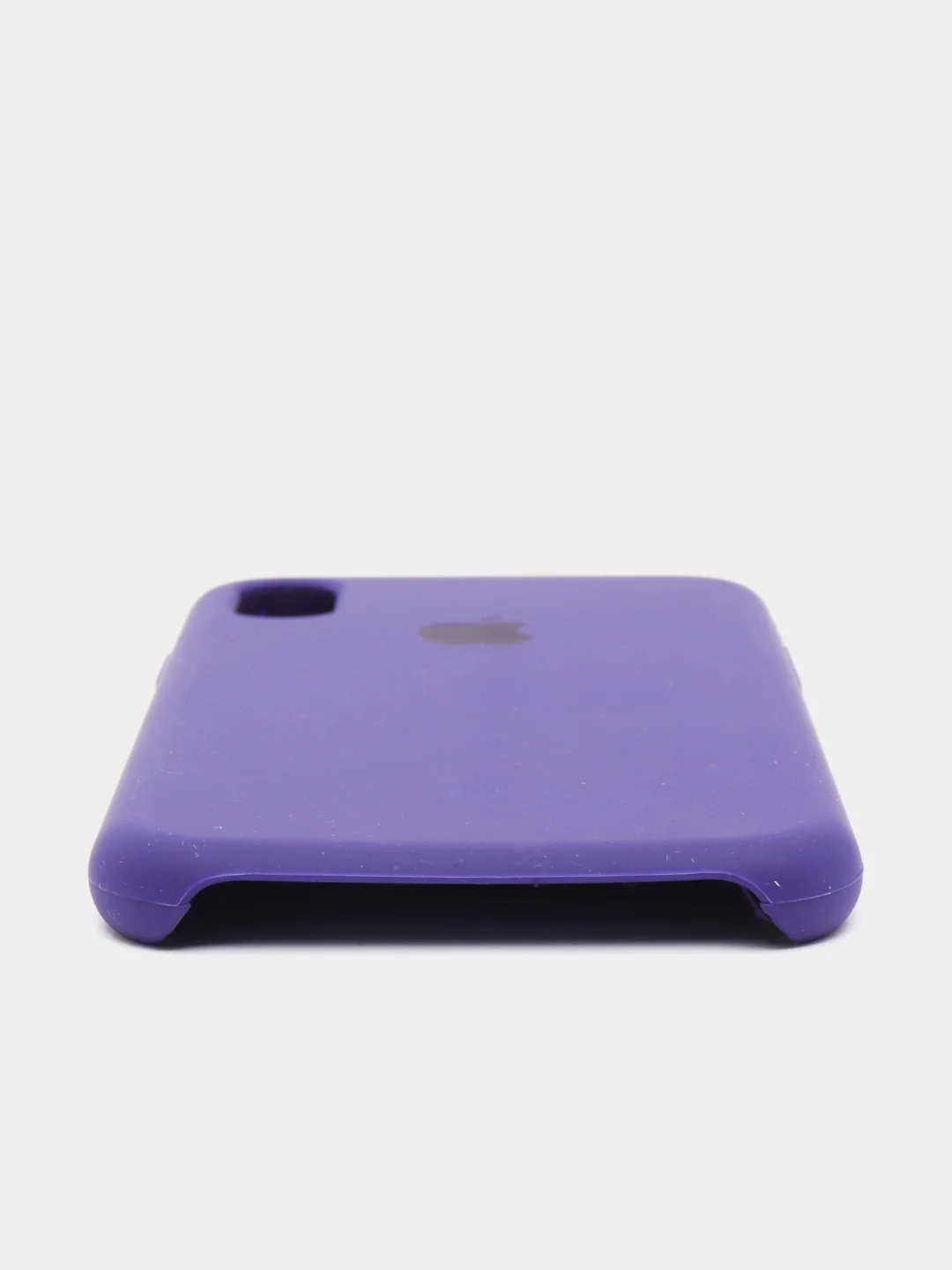 Аметистовый чехол Silicone Case для iPhone X/XS силиконовый