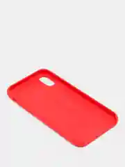 Алый чехол Silicone Case для iPhone X/XS силиконовый