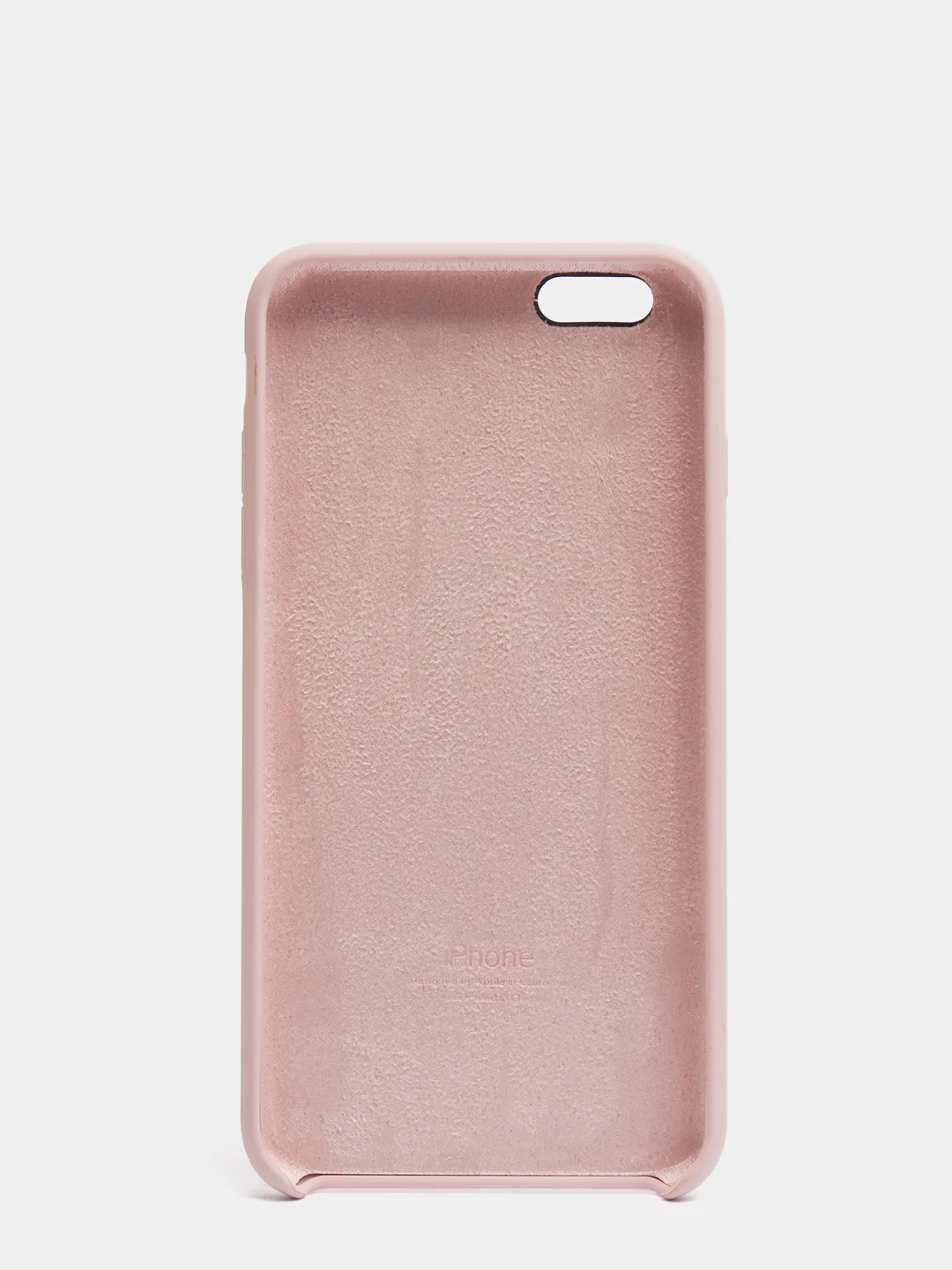Бежевый чехол Silicone Case для iPhone 6s Plus, силиконовый