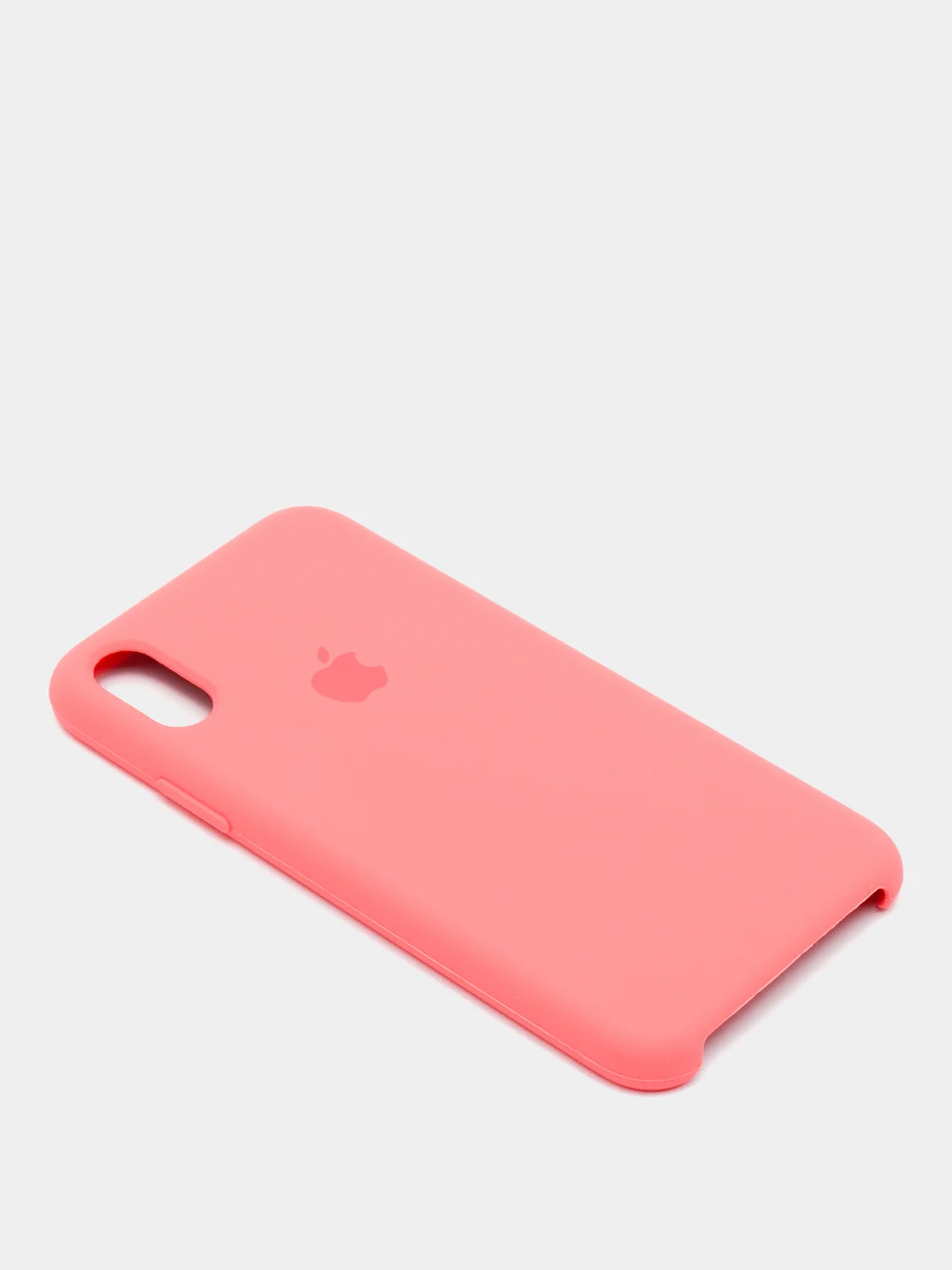 Пастельно-коралловый чехол Silicone Case для iPhone X/XS силиконовый