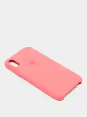 Пастельно-коралловый чехол Silicone Case для iPhone X/XS силиконовый