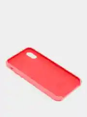 Пастельно-коралловый чехол Silicone Case для iPhone X/XS силиконовый