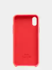 Пастельно-коралловый чехол Silicone Case для iPhone X/XS силиконовый