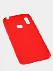 Красный чехол Huawei Honor 8C, Хуавей Хонор 8С силиконовый цветной матовый
