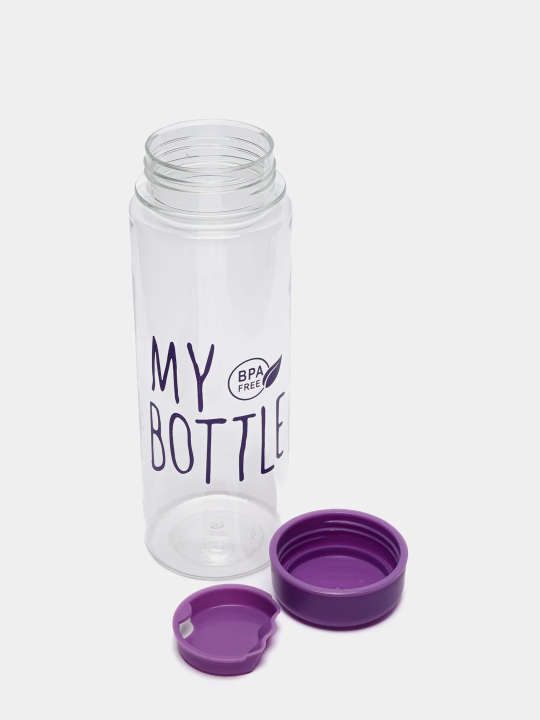 Пурпурный бутылка для воды My Bottle спортивная, 500 мл