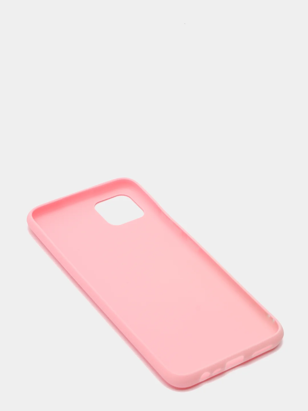 Розовый чехол Realme C11 2020 Реалми С11 2020 силиконовый, цветной, матовый