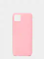 Розовый чехол Realme C11 2020 Реалми С11 2020 силиконовый, цветной, матовый