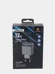 Черный сетевая зарядка, адаптер питания, кабель type-c lightning, microUSB в комплекте