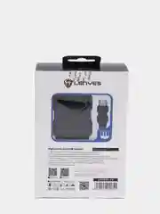 Черный сетевая зарядка, адаптер питания, кабель type-c lightning, microUSB в комплекте