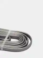 Тёмно-серый usb кабель Lighting, Type-C, Micro USB, 2.4A, 1.2 м, ASPOR A160