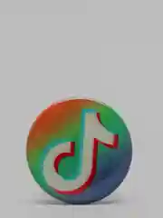 Лайм попсокет TikTok для смартфона (Tik tok, тик ток, тикток)