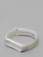 Розовый силиконовый ремешок с принтом для Xiaomi Mi Band 3 / 4 / 5 / 6