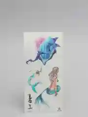 Хаки детские переводные тату, временная татуировка, русалки, 908*190 мм