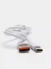Прозрачный кабель, Шнур, Провод, USB - Type-C, 2.4A, 1м, Denmen D01T, тайпси, тайп с, тайп си