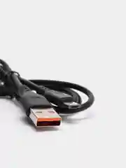 Угольный кабель, Шнур, Провод, USB - microUSB, 2.4A, 1м, Denmen D01V, микро усб, микро юсб, андроид