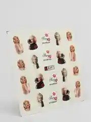 Розовый слайдеры для дизайна ногтей