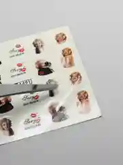 Розовый слайдеры для дизайна ногтей