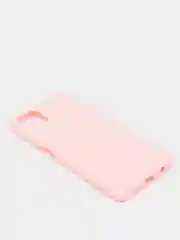 Конфетный чехол накладка Samsung A12 / M12 однотонная цветная