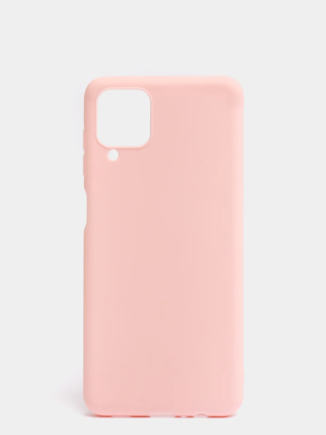 Конфетный чехол накладка Samsung A12 / M12 однотонная цветная