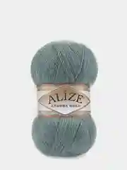 Зеленый пряжа Alize Angora Gold 20% шерсти 80% Акрила 100г 550м (Часть 1)