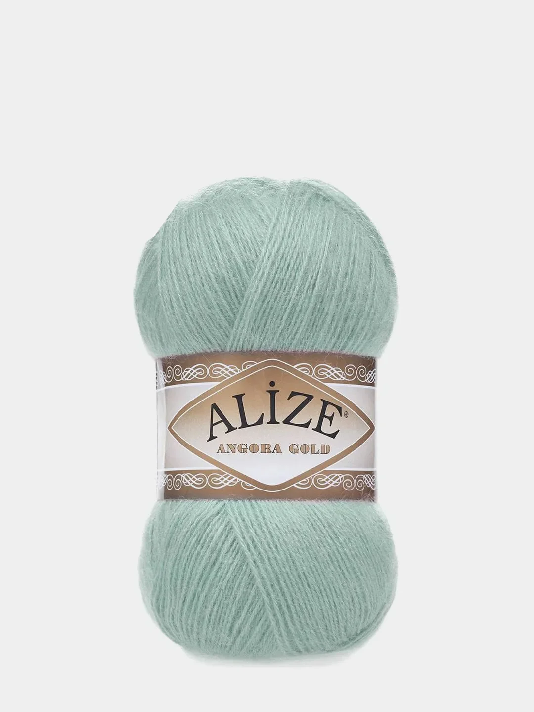 Бирюзовый пряжа Alize Angora Gold 20% шерсти 80% Акрила 100г 550м (Часть 1)