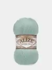 Бирюзовый пряжа Alize Angora Gold 20% шерсти 80% Акрила 100г 550м (Часть 1)