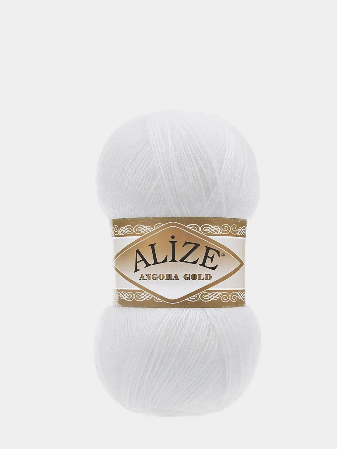 Белый пряжа Alize Angora Gold 20% шерсти 80% Акрила 100г 550м (Часть 1)