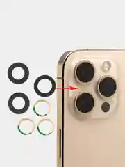 Стекло камеры iPhone 7 8 Plus X XS Max XR 11 Pro 12 mini 12 Pro Max + скотч (ORIG)