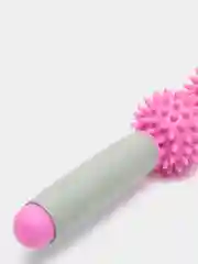 Розовый роликовый массажер
