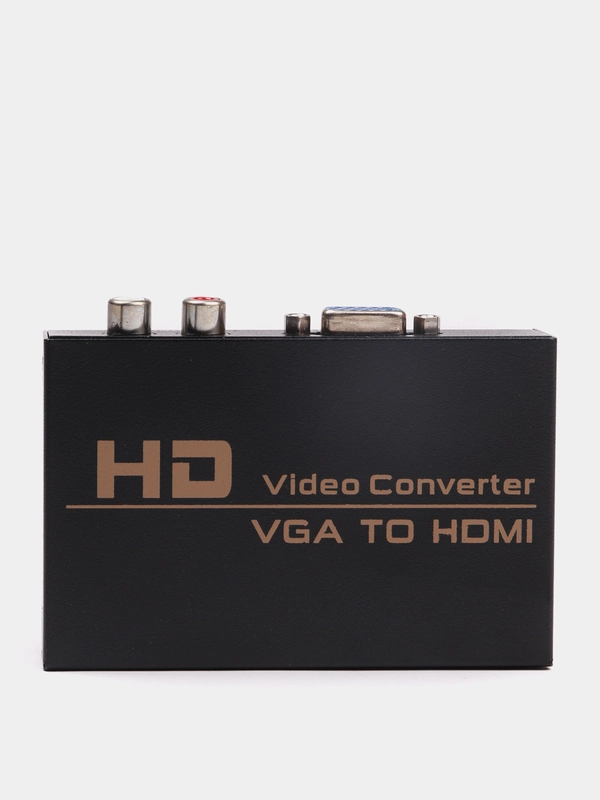 Конвертер, переходник, адаптер VGA to Hdmi (с VGA на HDMI) с блоком питания