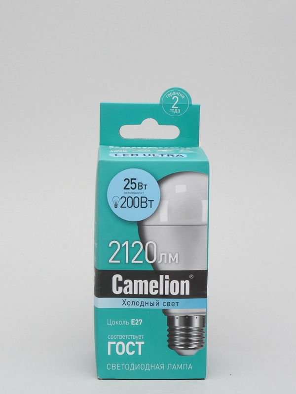Лампа светодиодная Camelion LED25-A65/845/E27, 25Вт 220В