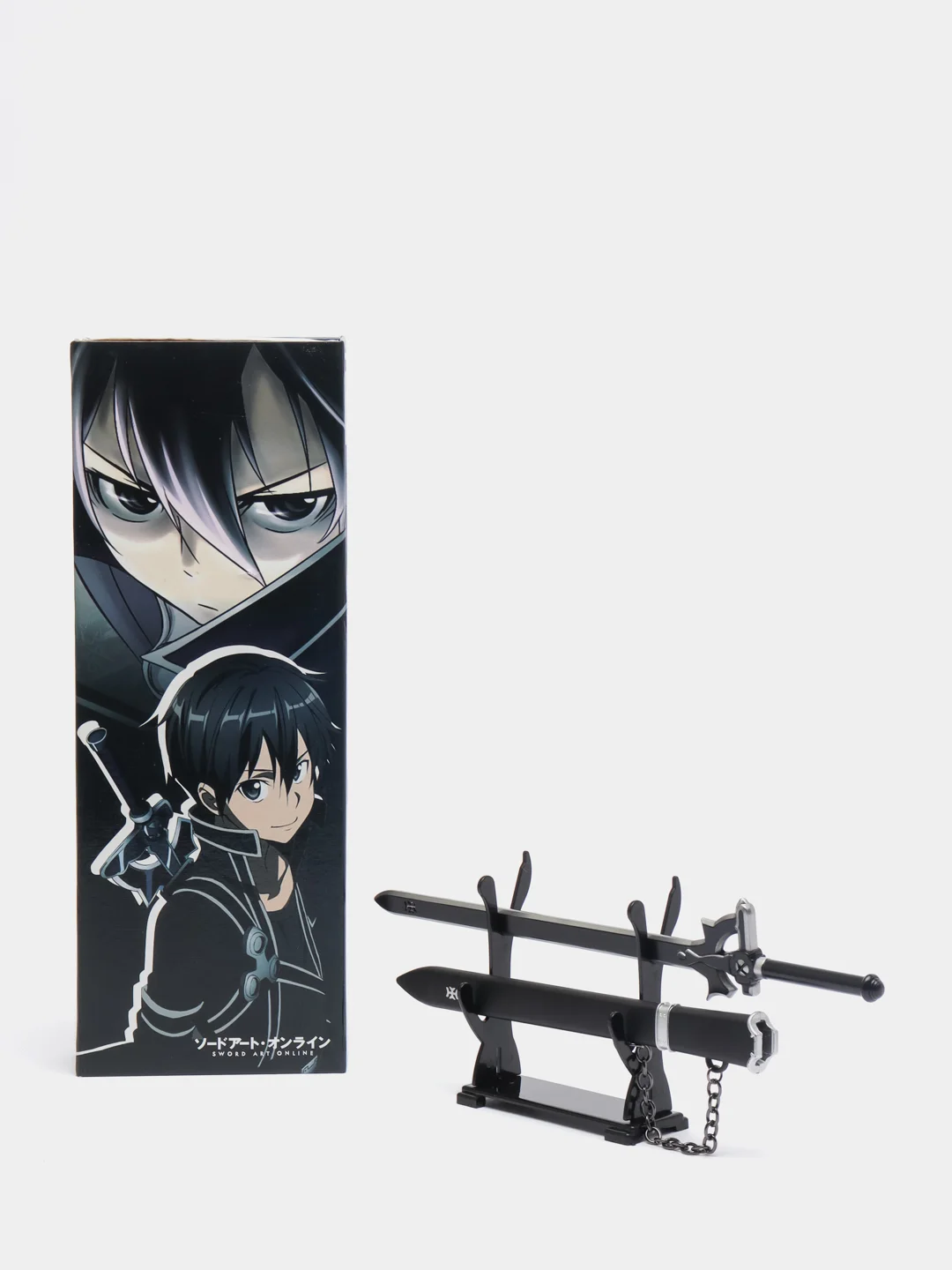 Черный меч-оружие из Sword Art Olnine-Kirito (Кирито) Elucidator Вразумитель Аниме Мастера Меча