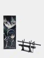 Черный меч-оружие из Sword Art Olnine-Kirito (Кирито) Elucidator Вразумитель Аниме Мастера Меча