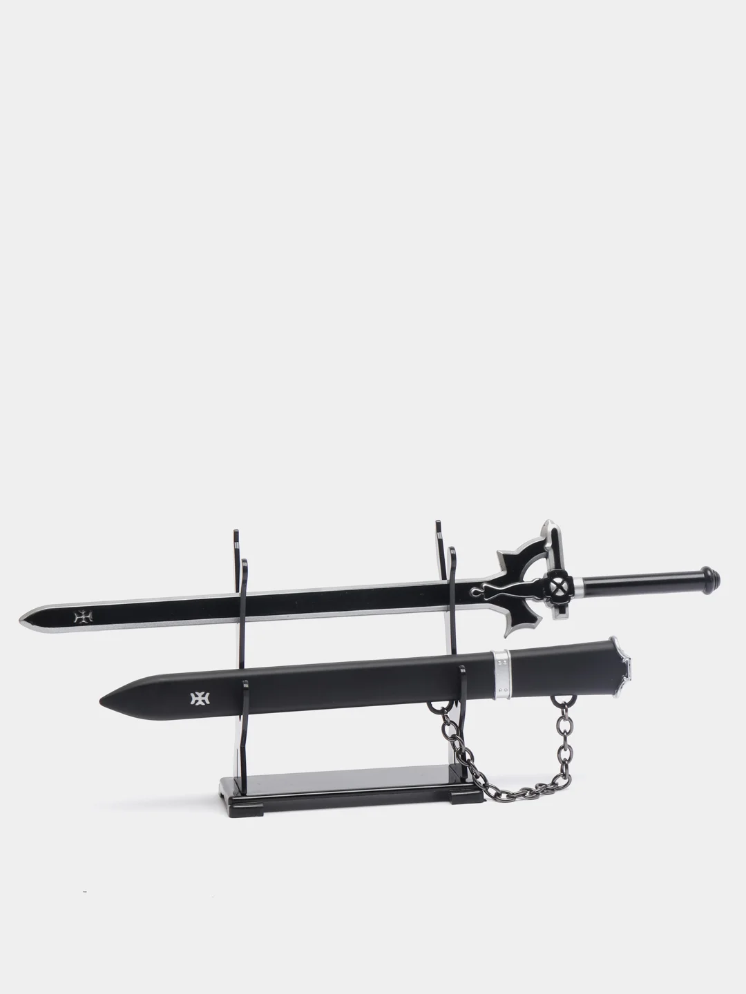 Черный меч-оружие из Sword Art Olnine-Kirito (Кирито) Elucidator Вразумитель Аниме Мастера Меча