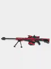 Алый модель оружия барретт Barrett M82A1 из CrossFire (Кроссфаер), снайперская винтовка