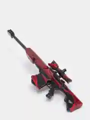 Алый модель оружия барретт Barrett M82A1 из CrossFire (Кроссфаер), снайперская винтовка