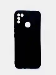 Черный чехол матовый Infinix Hot 20, 20i, 10 Play, 10s, 11 Play, 12 Play, 12i, Note 12, Smart 6+
