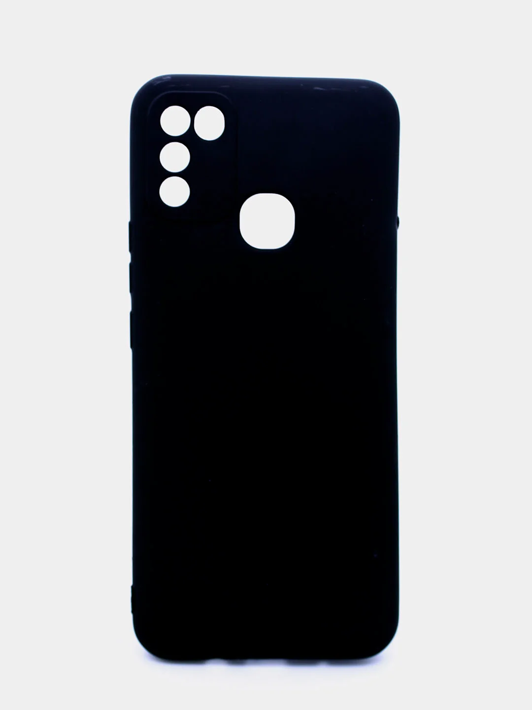 Черный чехол матовый Infinix Hot 20, 20i, 10 Play, 10s, 11 Play, 12 Play, 12i, Note 12, Smart 6+