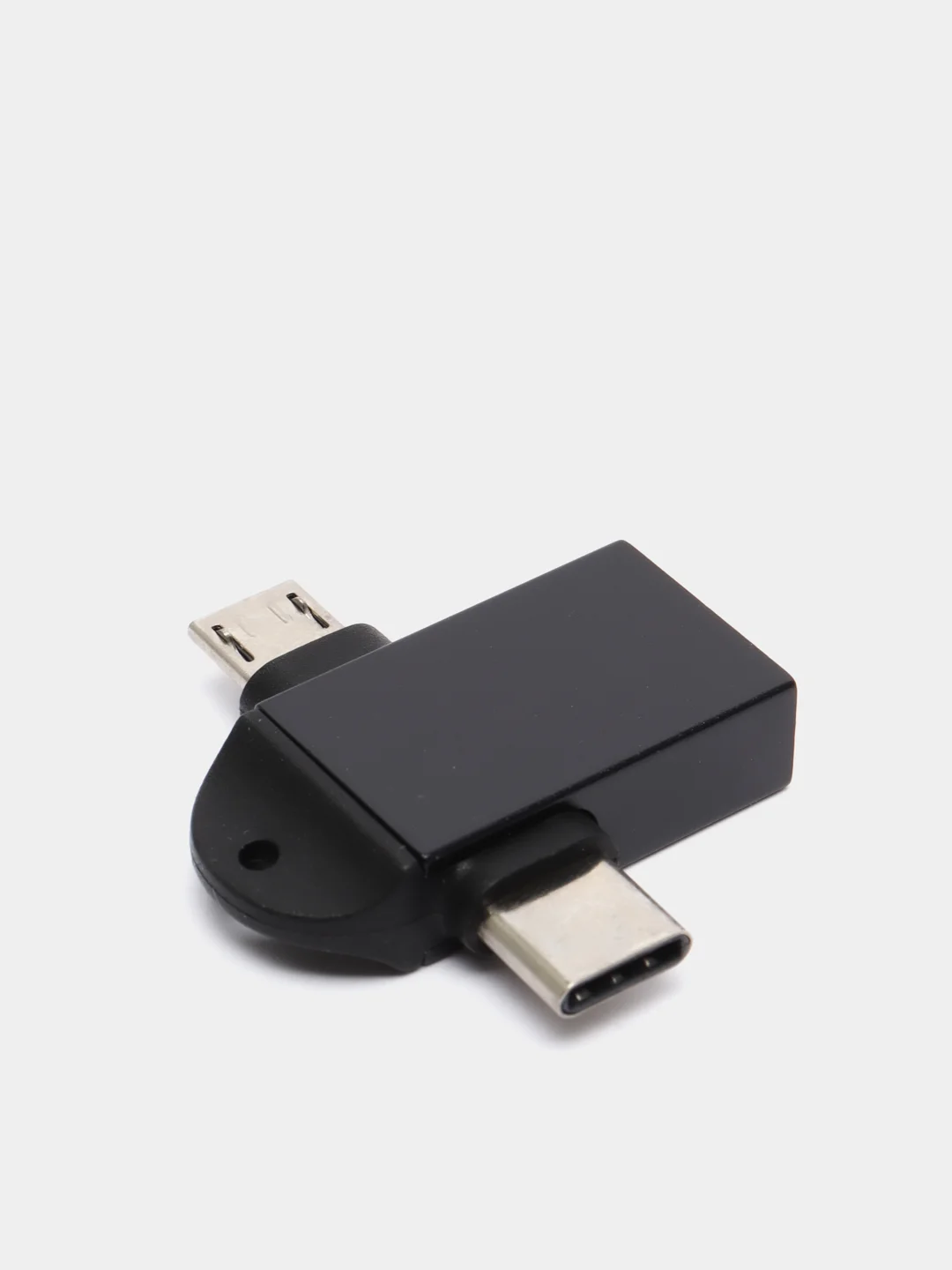 OTG адаптер USB 3.0 к Type-C / Micro USB 2 в 1