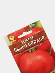 Семена Томат "Бычье сердце" розовое, среднеспелый, 20 штук