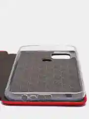 Красный чехол-книжка для Realme C21 / C21Y, C3 / 5 / 6i, C30 / C30S / С31 / С33 / C35