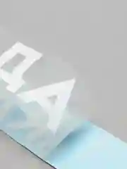 Белый наклейка на автомобиль "громкая лада"