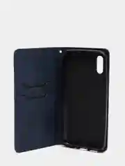 Синий чехол-книжка для Xiaomi Note 8T/8A/Note 9/9/9A/9C/Note9s/Note9Pro/9T/7A/Note9T