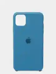 Голубой чехол силиконовый для iPhone  Silicone 7/8/,7/8 Plus,X/ XS,XS Max,XR,11,11 Pro,11 Pro Max