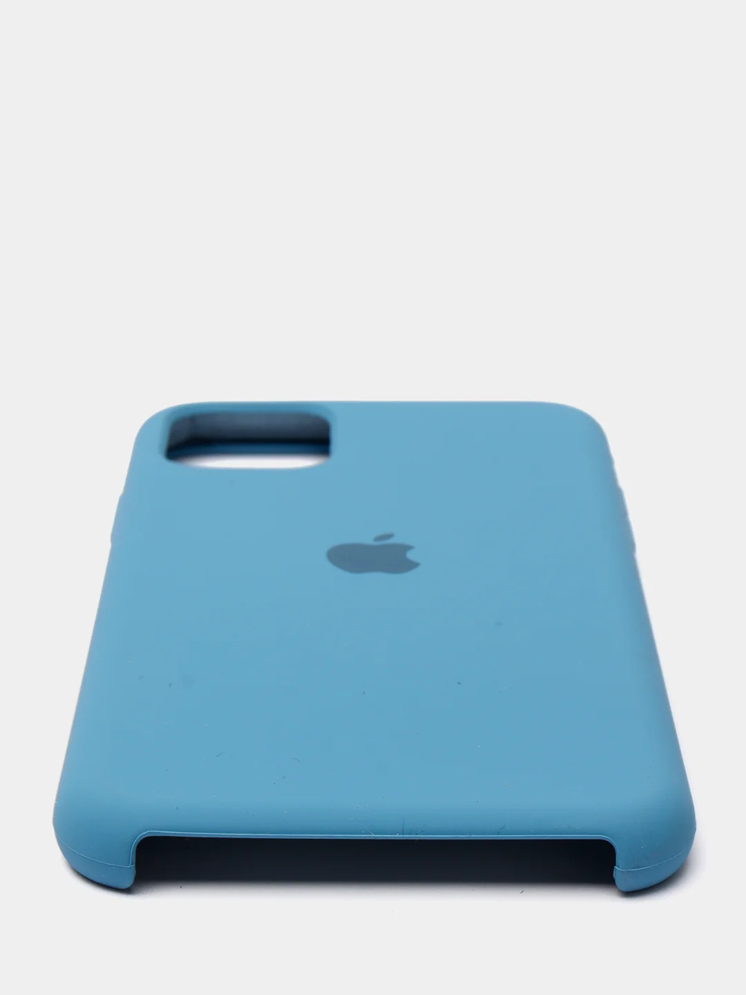 Голубой чехол силиконовый для iPhone  Silicone 7/8/,7/8 Plus,X/ XS,XS Max,XR,11,11 Pro,11 Pro Max