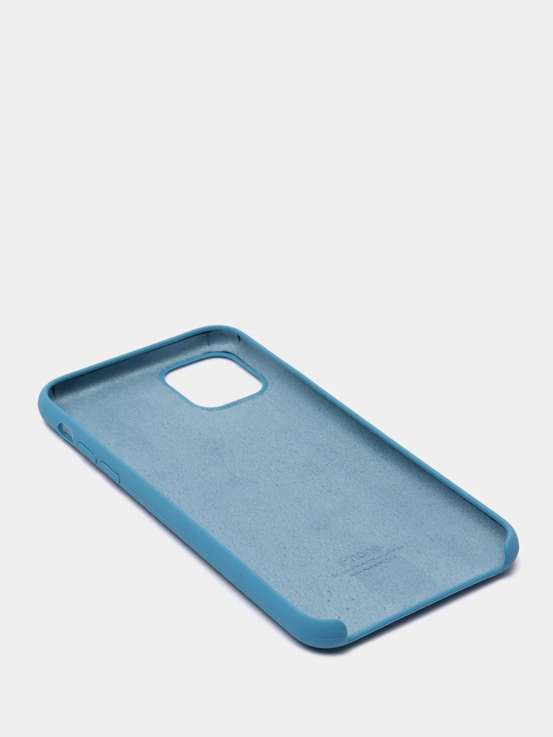 Голубой чехол силиконовый для iPhone  Silicone 7/8/,7/8 Plus,X/ XS,XS Max,XR,11,11 Pro,11 Pro Max