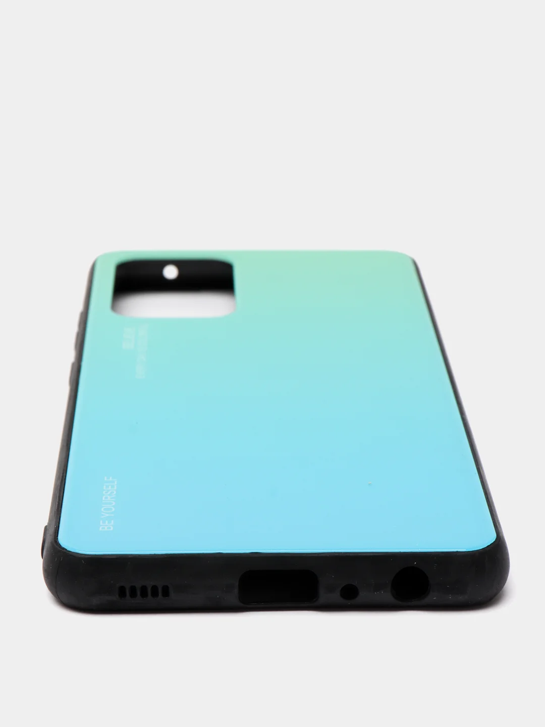 Бирюзовый чехол градиент Samsung A52