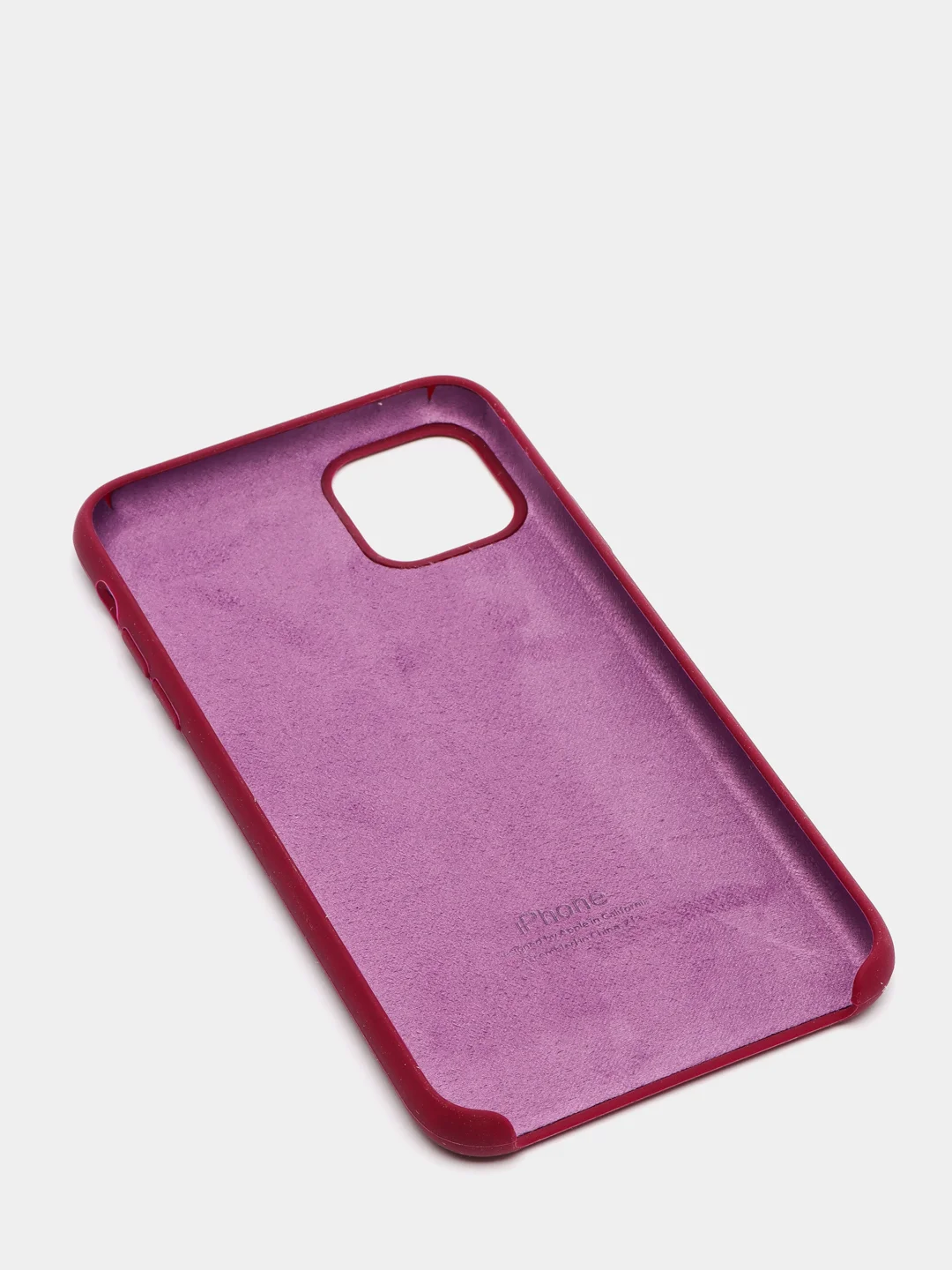 Багровый чехол силиконовый для iPhone  Silicone 7/8/,7/8 Plus,X/ XS,XS Max,XR,11,11 Pro,11 Pro Max